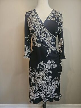 Y2K Johnathan Martin Whimsical Wrap Dress